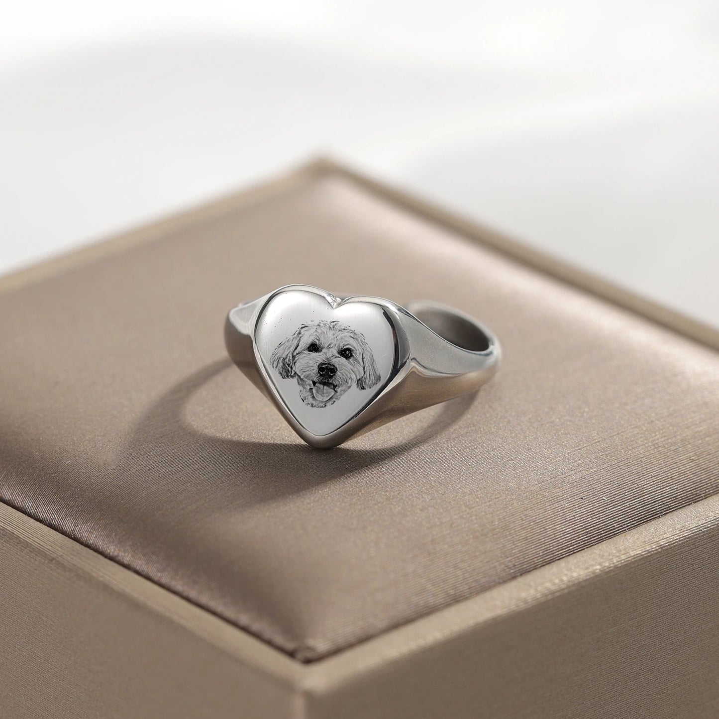 Pawtrait Ring Silver